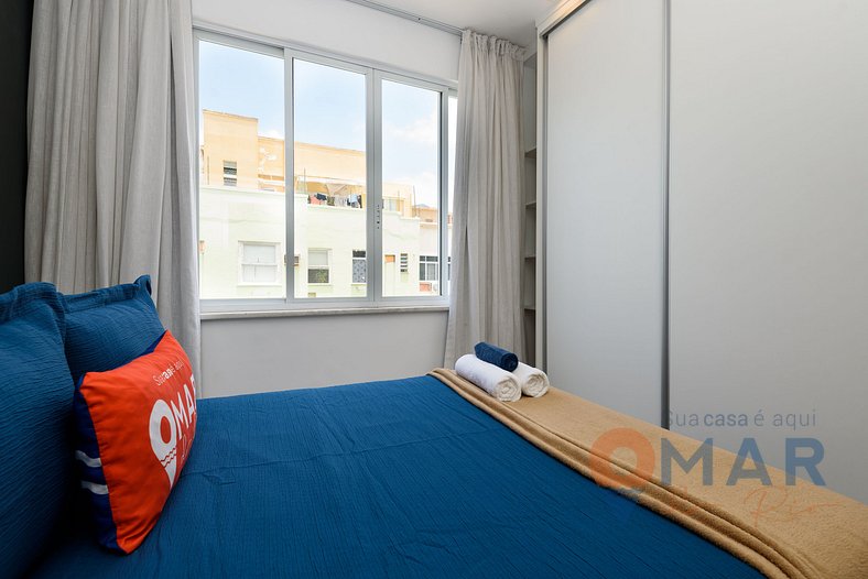 1 Bedroom c/estación de trabajo en Leblon | DMC 24/609