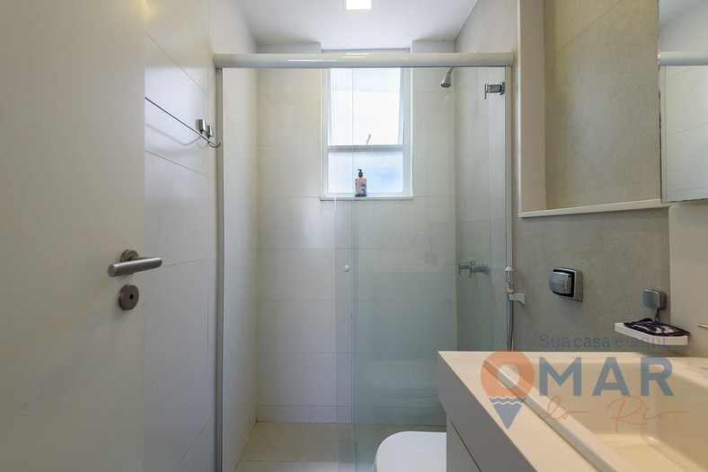 1 Bedroom c/estación de trabajo en Leblon | DMC 24/609