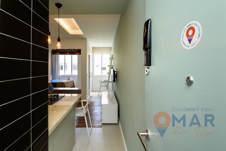 1 Bedroom w/ Workstation in Leblon | DMC 24/609