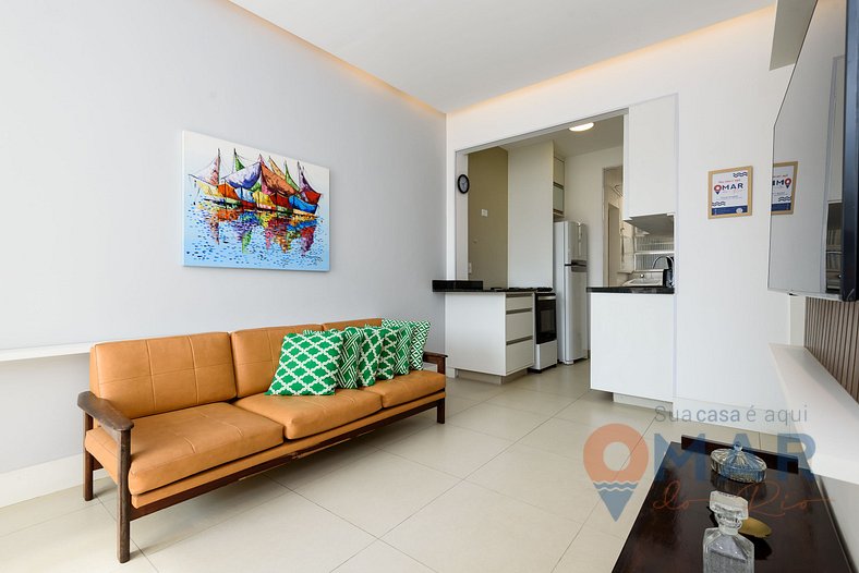 1BDR 170m de la Playa de Copacabana |NSC 1229/1201