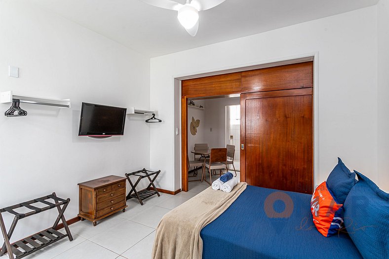 1BDR 500m from the beach in Copacabana|CDJ 367/701