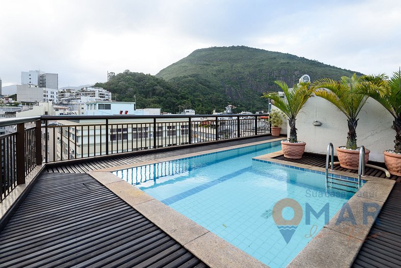 1BDR w/ Pool and Garage in Copacabana | DU 370/501