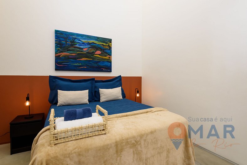 2-bedroom apt w/ side sea view 40m from the beach | TXM 21S