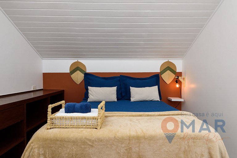 2-bedroom apt w/ side sea view 40m from the beach | TXM 21S