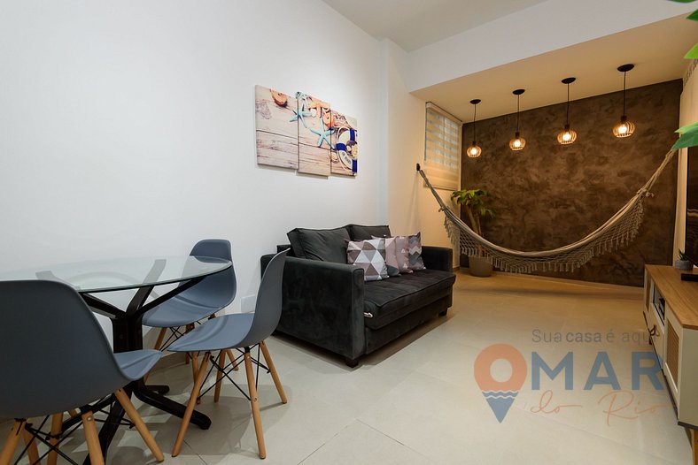 2-bedroom flat in Rio 300m from the beach | SF 178/408