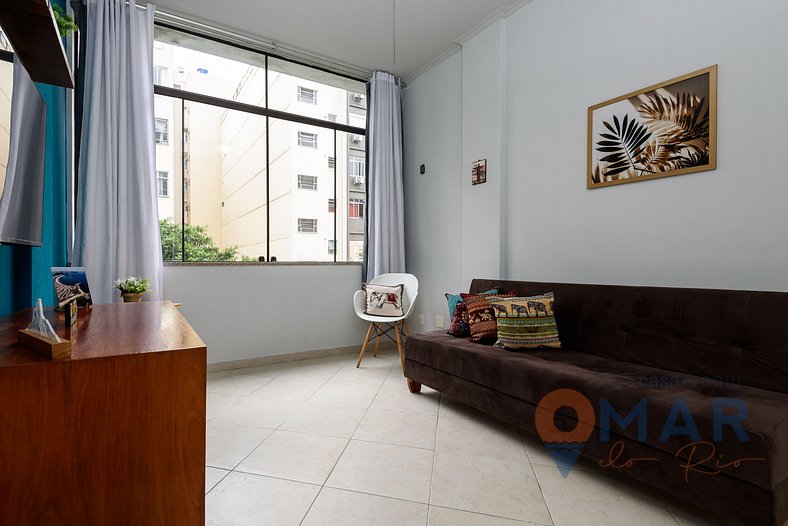 2-Bedrooms 170m from Copacabana Beach | FS 42/505