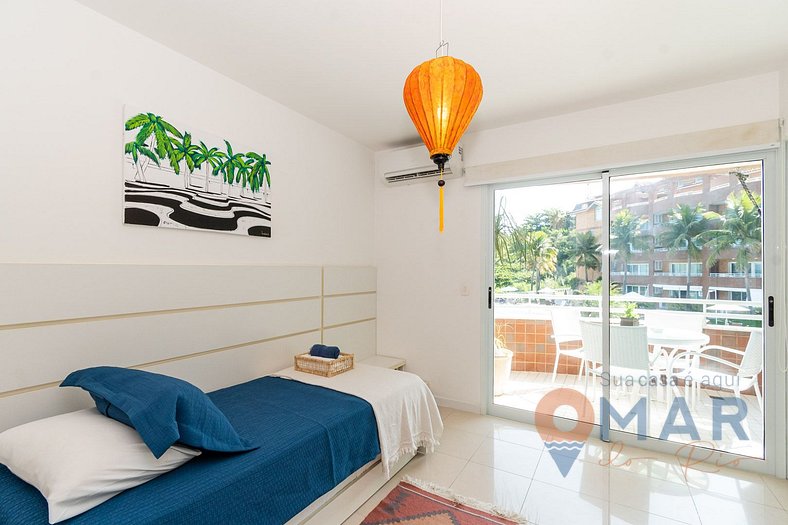 2 dormitorios frente al mar en Camboinhas | GMO 1153/207