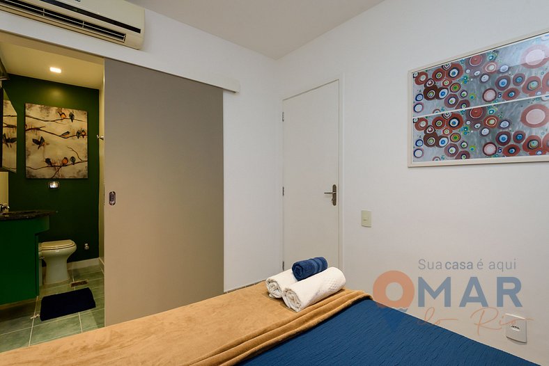 2BDRs 8 Minutes from Ipanema Beach | NS 4C/503