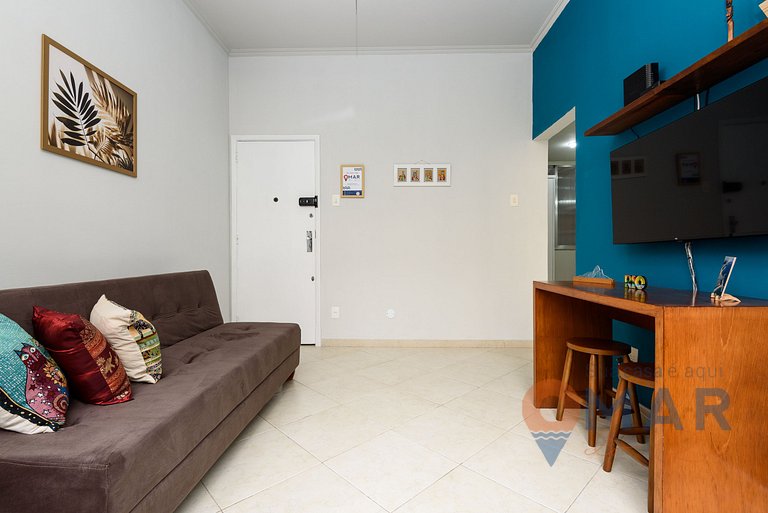 2BRDs in Copacabana, 170m from the beach|FS 42/505