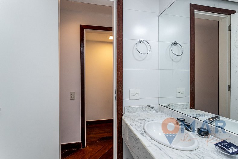 3 Quartos com Piscina e Vista Mar em Ipanema | FO 87/503