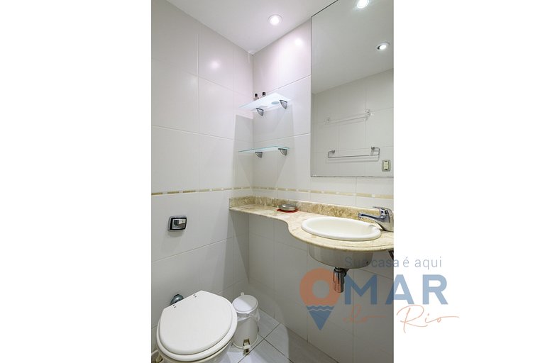 Amplo 3 quartos a 200m da Praia | BC 33/502