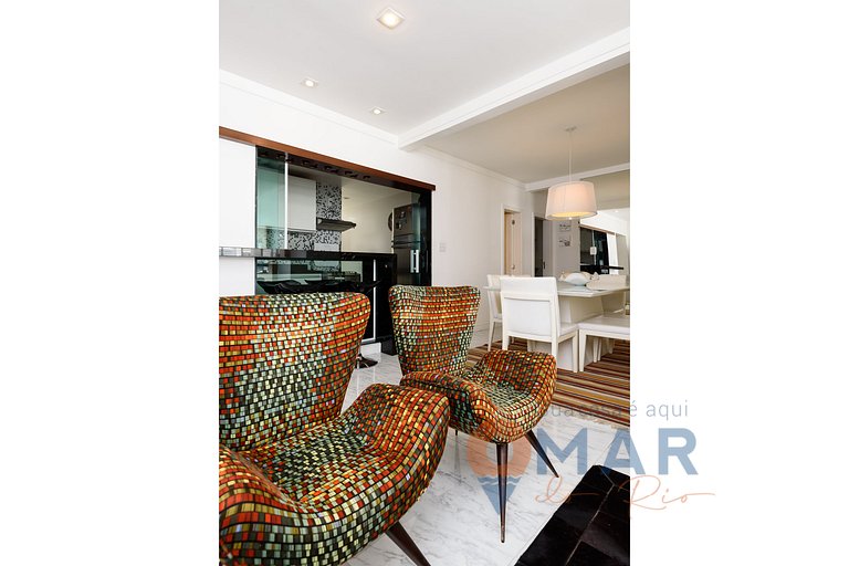 3 Cuartos a 200m de la Playa de Ipanema | VP 220/801