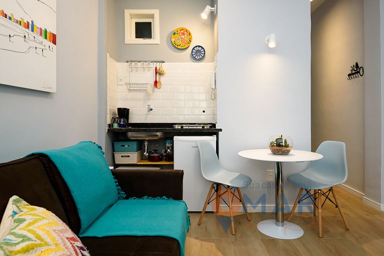 Estudio en Copa a 5 min de la playa | BC 530/703