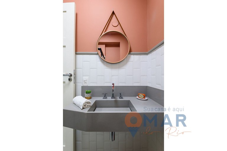 Apartment 220m from Copacabana Beach | RP 95/202