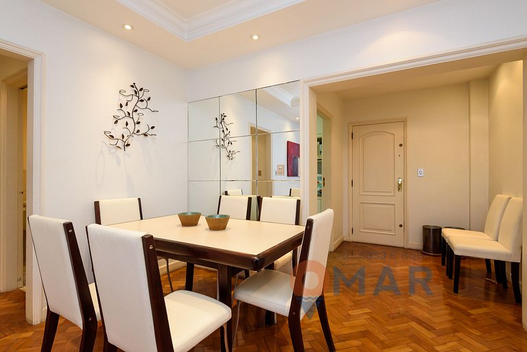 Spacious Apartment in Leblon with Garage | BM 647/405