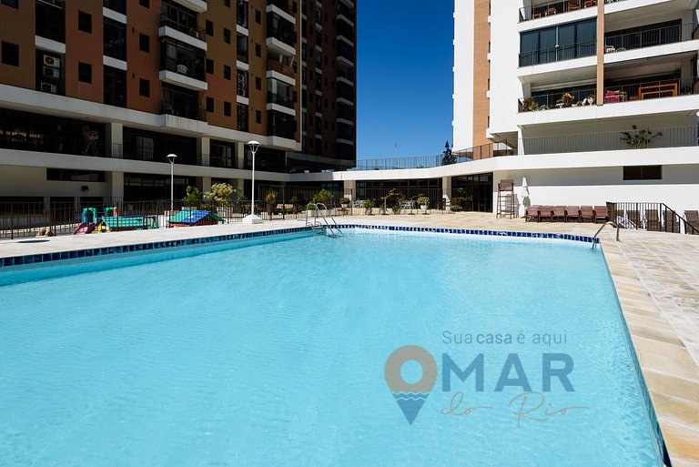 Moderno 2 Dormitorios Beira-Mar con Piscina | LC 6250/1203