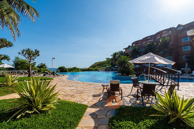 2 Dormitorios Frente al Mar en Camboinhas | GMO 1153/207