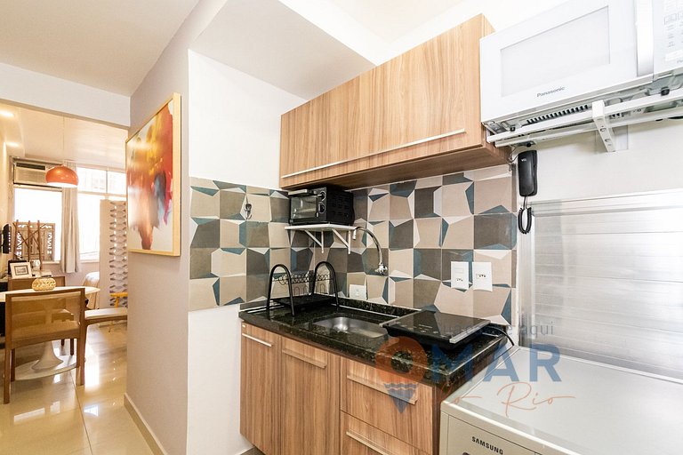 Estudio a 200 metros de la playa de Ipanema | VP 111/211