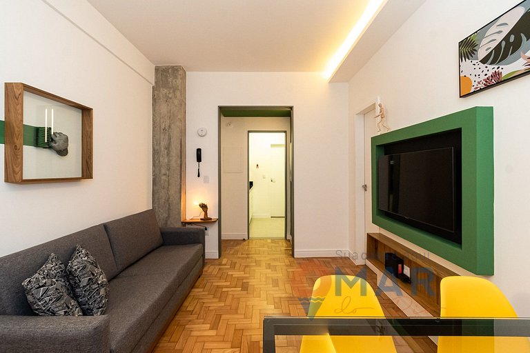 2-bedroom apartment 300m from Ipanema Beach | VP 318/310