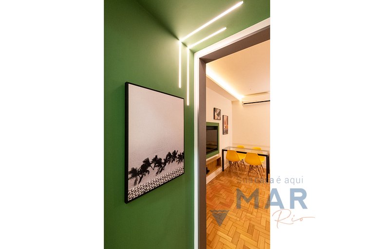 2-bedroom apartment 300m from Ipanema Beach | VP 318/310