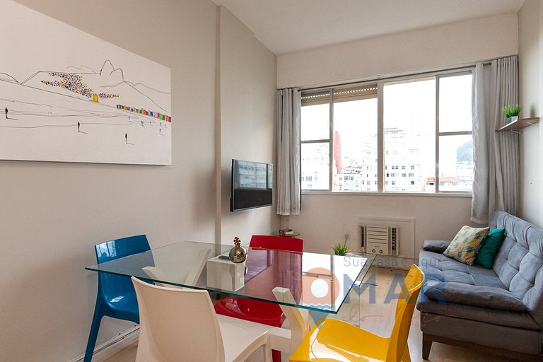 Studio w/ Sea View in Copacabana | BRX 58/1002