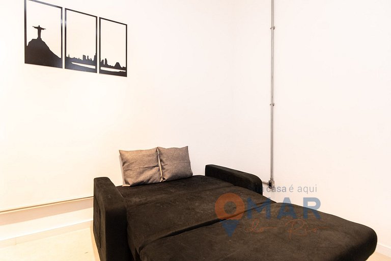 Estudio a 600 metros de la playa de Copacabana | CR167/504