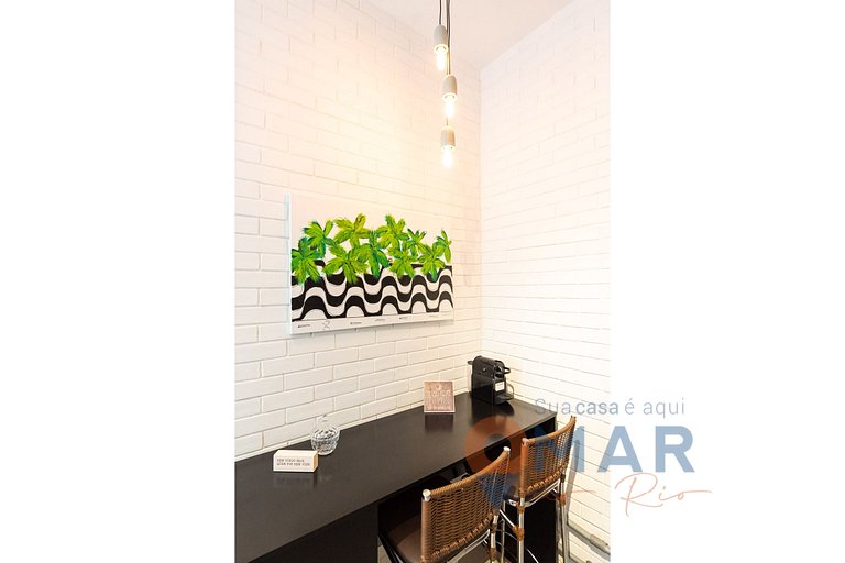 Estudio a 600 metros de la playa de Copacabana | CR167/504