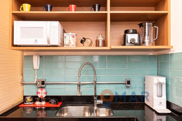 Estudio a 600 metros de la playa de Copacabana | CR167/504