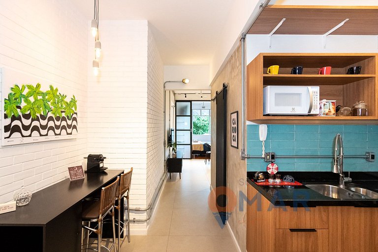 Estudio a 600 metros de la playa de Copacabana | CR167/504