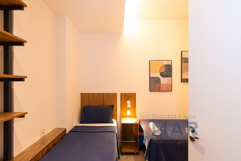 Apart. de 2 hab. a 300m de la playa de Ipanema | VP 318/310