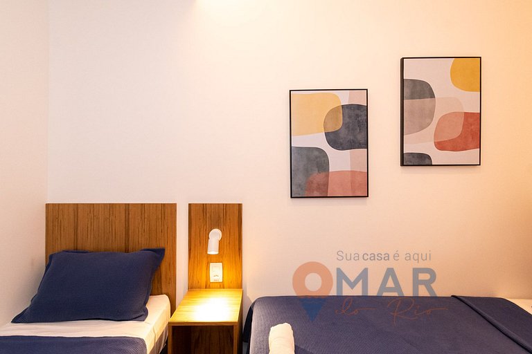 Apart. de 2 hab. a 300m de la playa de Ipanema | VP 318/310