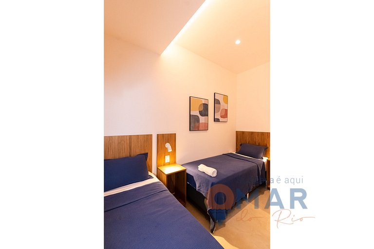 2-bedroom apartment 300m from Ipanema Beach | VP 318/310