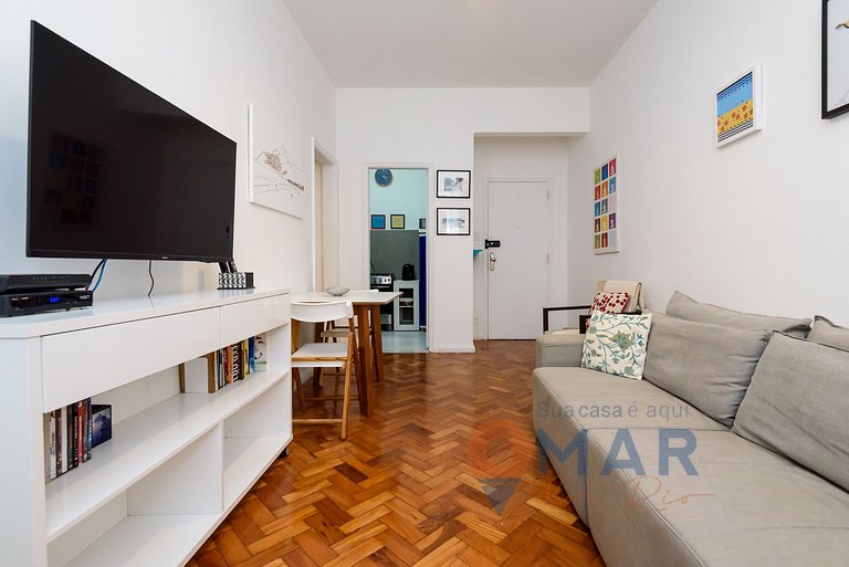 Apto de 2 hab. a 350m de la playa de Copacabana | SF 135/401