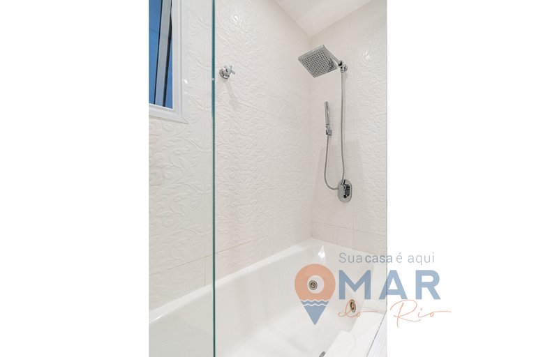 3-bedroom apartment in Copacabana with bathtub | SL 432/401