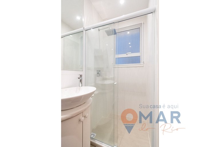 3-bedroom apartment in Copacabana with bathtub | SL 432/401