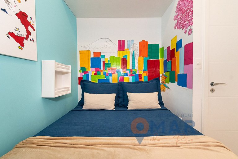 3-bedroom apartment in Copacabana with bathtub | SL 432/401