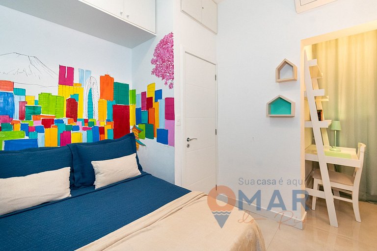 3-bedroom apartment in Copacabana with bathtub | SL 432/401