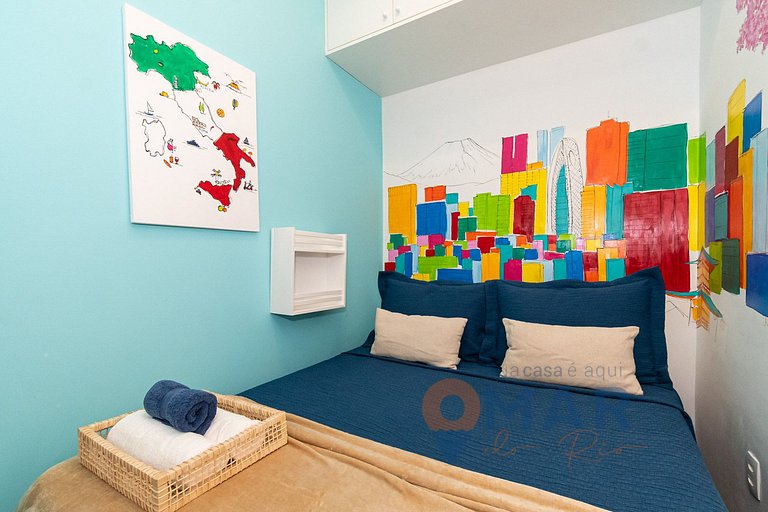 Apto. 3 dormitorios en Copacabana con baño | SL 432/401