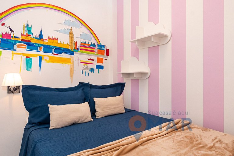 3-bedroom apartment in Copacabana with bathtub | SL 432/401