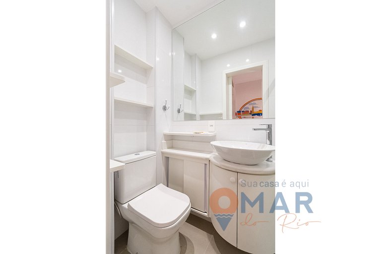 3-bedroom apartment in Copacabana with bathtub | SL 432/401