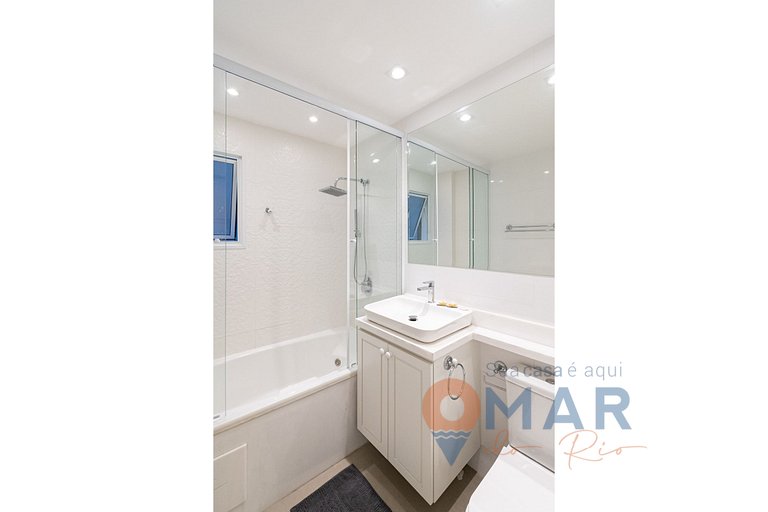 3-bedroom apartment in Copacabana with bathtub | SL 432/401