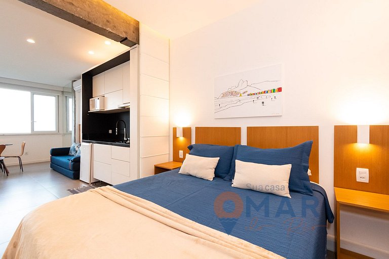 Estudio con Vista al Mar en Copacabana | A 3196/502