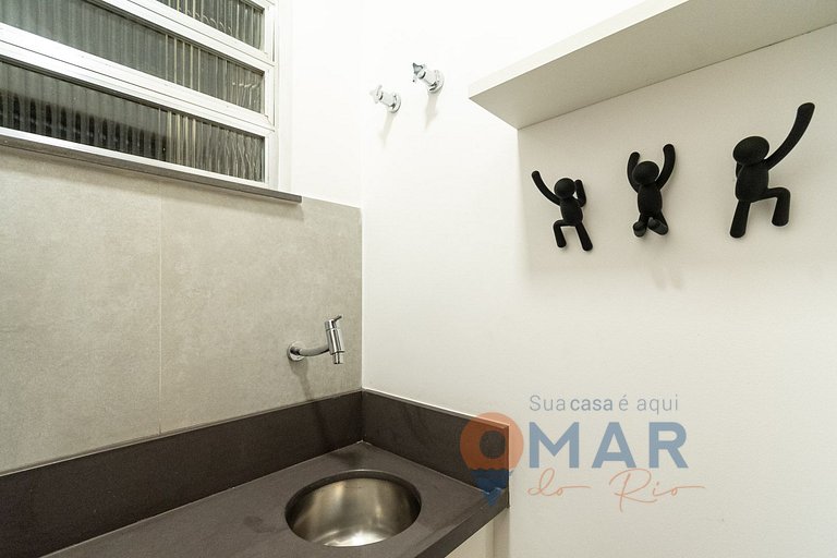 Beachfront Studio in Copacabana | A 3806/1203