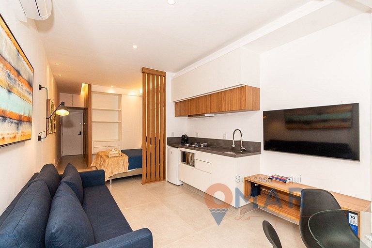 Beachfront Studio in Copacabana | A 3806/1203