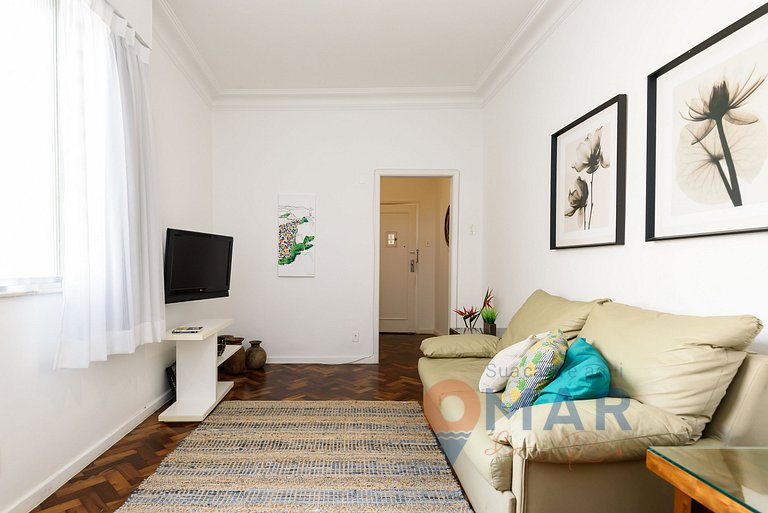 Apartment 100m from Copacabana beach | RE 85/501