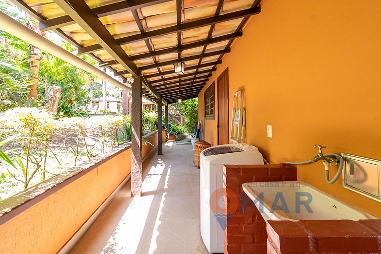 Beach House in Búzios with Gourmet Area | EDF 09