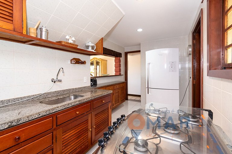 Beach House in Búzios with Gourmet Area | EDF 09