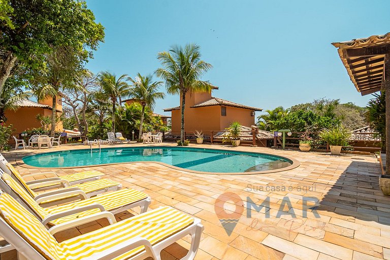 Beach House in Búzios with Gourmet Area | EDF 09