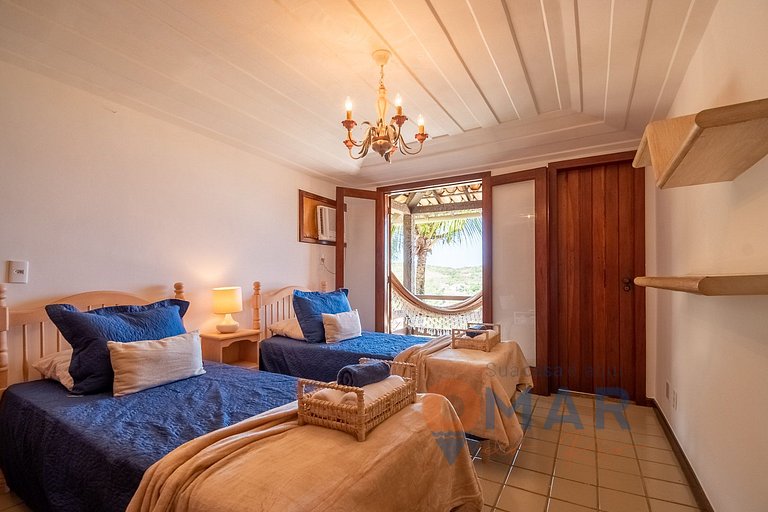 Beach House in Búzios with Gourmet Area | EDF 09