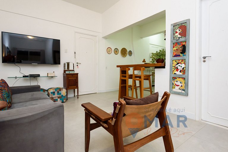 Flat en Ipanema a 350 metros de la playa | BT 82/108